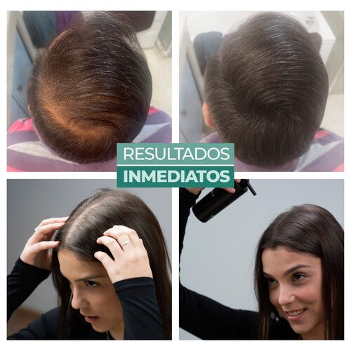 antes y despues fibras capilares